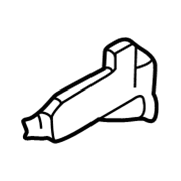 Acura 65513-SR4-300ZZ Stiffener, Rear Jack
