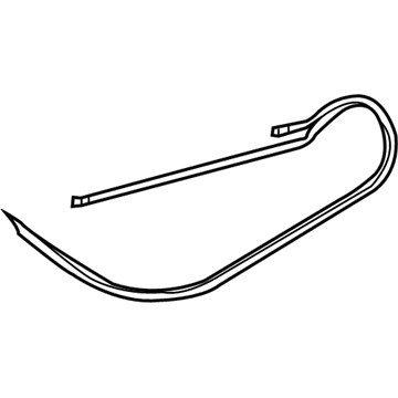 BMW 54-34-7-160-357 Set Of Cables, Folding Top Flap Left