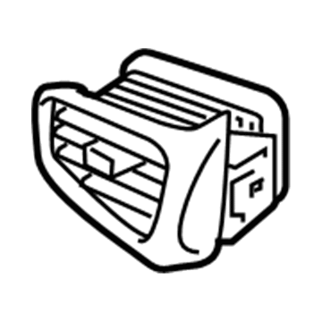 Hyundai 97480-G2AA0-4X DUCT ASSY-SIDE AIR VENT, LH