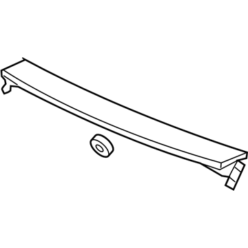 Honda 74910-TGG-A01 Spoiler Assembly, Tailgate (Middle)