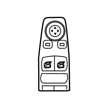 BMW 61-31-9-460-493 OPERATING UNIT, SWITCH MODUL