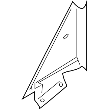 Nissan 80292-5M00A Corner FINISHER R In