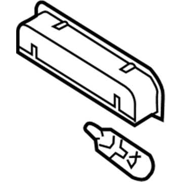 Nissan 26420-3JA0B Lamp Assembly-Door Step