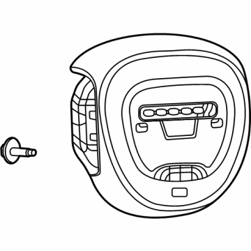 Mopar 5ZD021X9AF Driver Air Bag