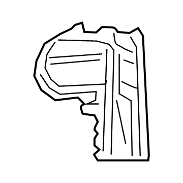 GM 84244693 Tail Lamp Pocket