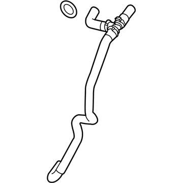 BMW 11-53-7-598-343 Return Hose