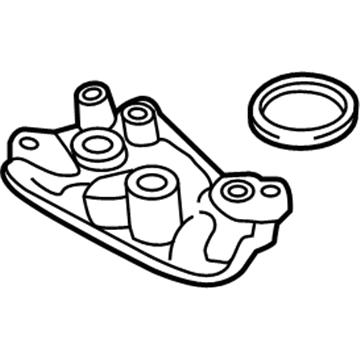 BMW 11-42-8-092-560 Oil Return Cover