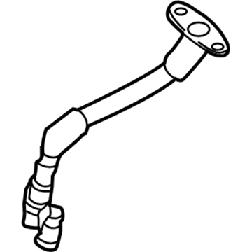 BMW 11-42-7-844-987 Exhaust Turbocharger Oil Return Line