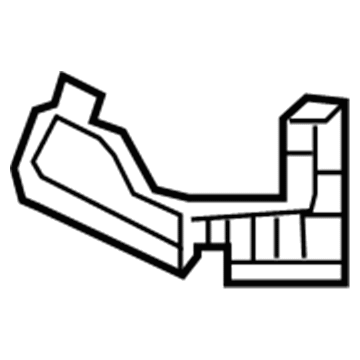 Mopar 55397264AA Shield-Rear Door Latch Linkage