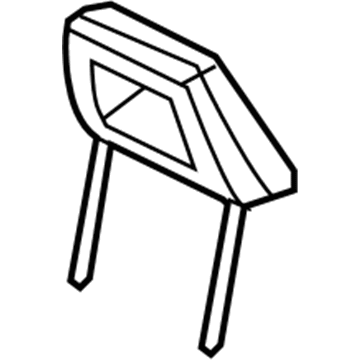 Mopar 1TG00XDVAA HEADREST-Front