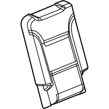 GM 84738159 Seat Back Cover