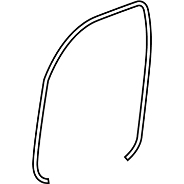 Toyota 62311-04051 Surround Weatherstrip