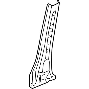 Honda 64220-SHJ-A01ZZ Pillar, R. Center (Inner)