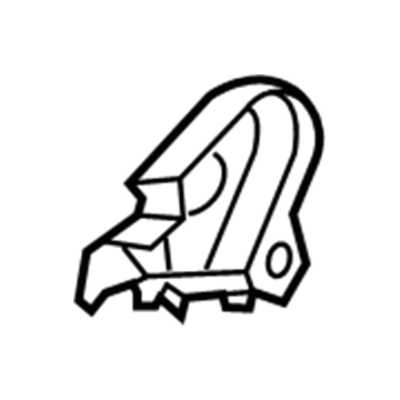 Hyundai 88192-H9000-WK Shield Cover-Front Seat Inner, LH