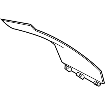 Ford FA1Z-5804608-AD Upper Molding