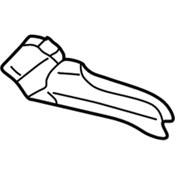 Kia 715713C100 Extension Assembly-Quarter Outer LH
