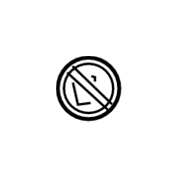 GM 10426427 Info Label