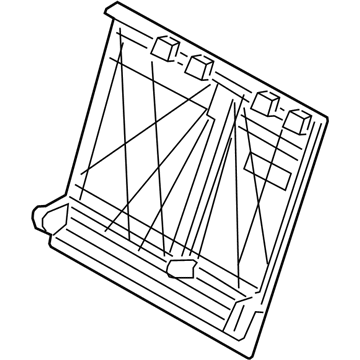 Hyundai 89410-3X700 Frame Assembly-Rear Seat Back, RH