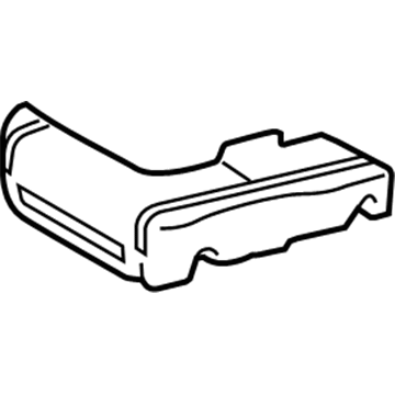 Lexus 71512-0E010 Pad, Front Seat Cushion, LH (For Separate Type)