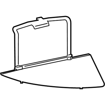 BMW 66-32-6-861-664 Screening, Right