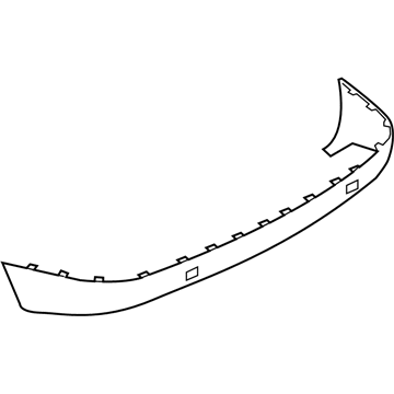 BMW 51-12-7-389-890 Cladding, Bumper, Rear