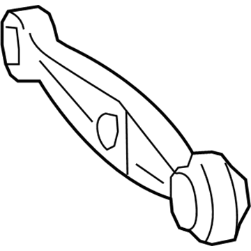Lexus 48730-50111 Rear Suspension Control Arm Assembly, No.2