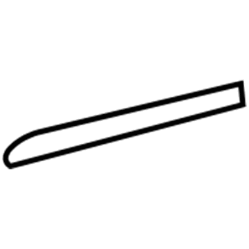 Lexus 63217-33090 GARNISH, Sliding Root