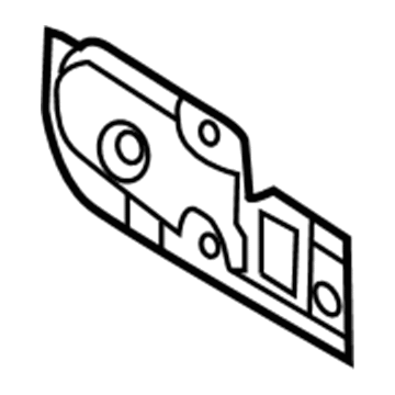 Nissan 67896-9KA0A INSULATOR-Dash Lower, RH