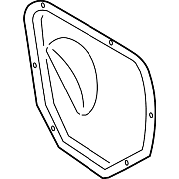 BMW 41-00-7-294-289 Cover, Side Section, Left