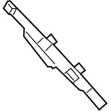 BMW 51-43-7-394-663 BRACKET, COLUMN C COVER, LEF:519902