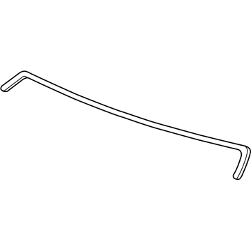 Acura 73125-ST7-000 Rubber A, Front Windshield Dam