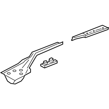 Honda 65590-TLA-305ZZ STIFFENER, L. RR. FRAME (UPPER)