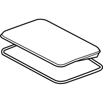 Toyota 63201-33300 Sunroof Glass