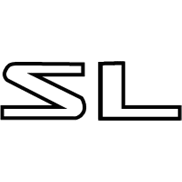 Nissan 90896-CA001 Rear Emblem