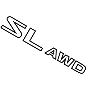 Nissan 90896-CA00A Rear Emblem