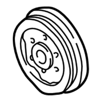 Nissan 12303-0W001 Pulley-Crankshaft