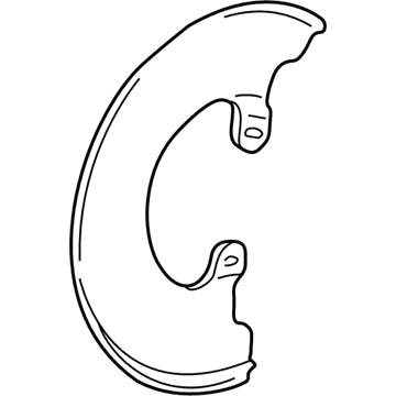 Ford 1L5Z-2K004-AA Splash Shield