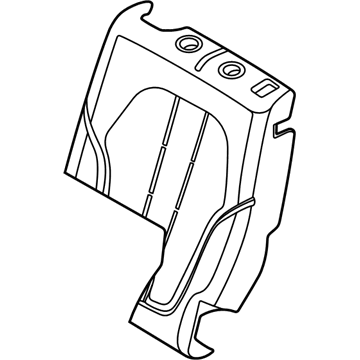 BMW 52-20-9-495-828 FOAM PAD, BACKREST, REAR RIG