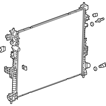 GM 85557761 RADIATOR ASM-ENG