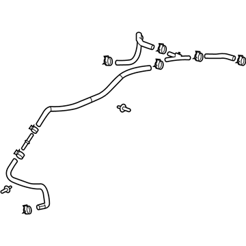 GM 84615052 Overflow Hose