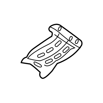 Nissan 50842-7S000 Cover-Engine Under, R