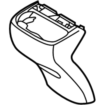 Hyundai 84670-B8500-NBC Cover Assembly-Console Rear