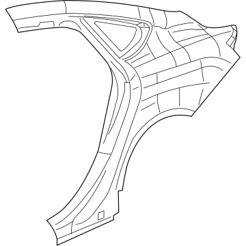 Mopar 68245756AG Panel-Body Side Aperture Rear