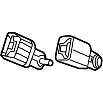 Mopar 1MC71BD3AC Rear Inner Seat Belt Left