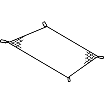 Kia UC045AY012 Cargo Net - 5 Door