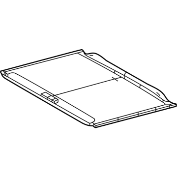 Toyota 63306-0C050-B0 TRIM SUB-ASSY, SUNSH