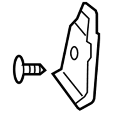 Toyota 67893-12021 Protect Plate