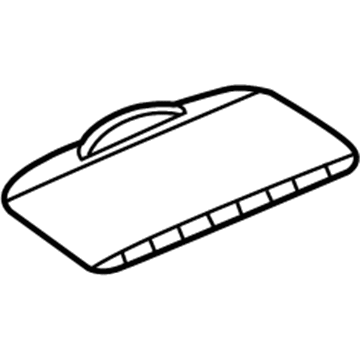 Mopar 68143951AB Cover-Cup Holder
