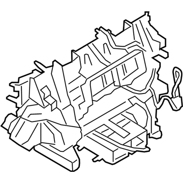 BMW 64-11-9-241-200 Distributor Housing, Air Conditioner