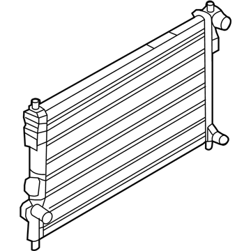 Ford FB5Z-8005-A Radiator